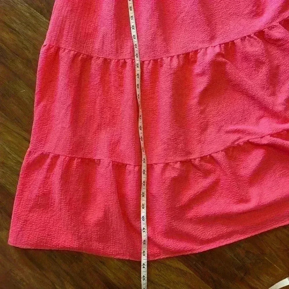 Women’s Size XL Hot Pink Dress Perfect for Summer Plus-Size Curvy Comfy - Picture 8 of 9